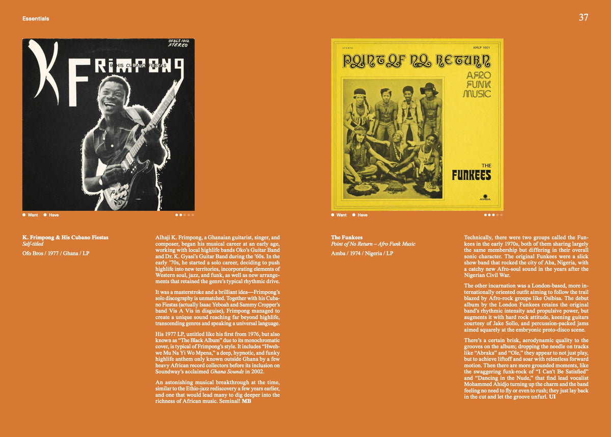 Vinyl Digest: African Funk, Soul & Disco
