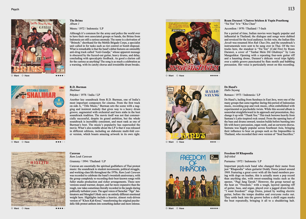 Vinyl Digest: Folk, Rock & Psychedelia in South & Southeast Asia