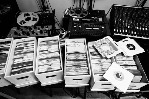 Binky Griptite's 7-inch crates