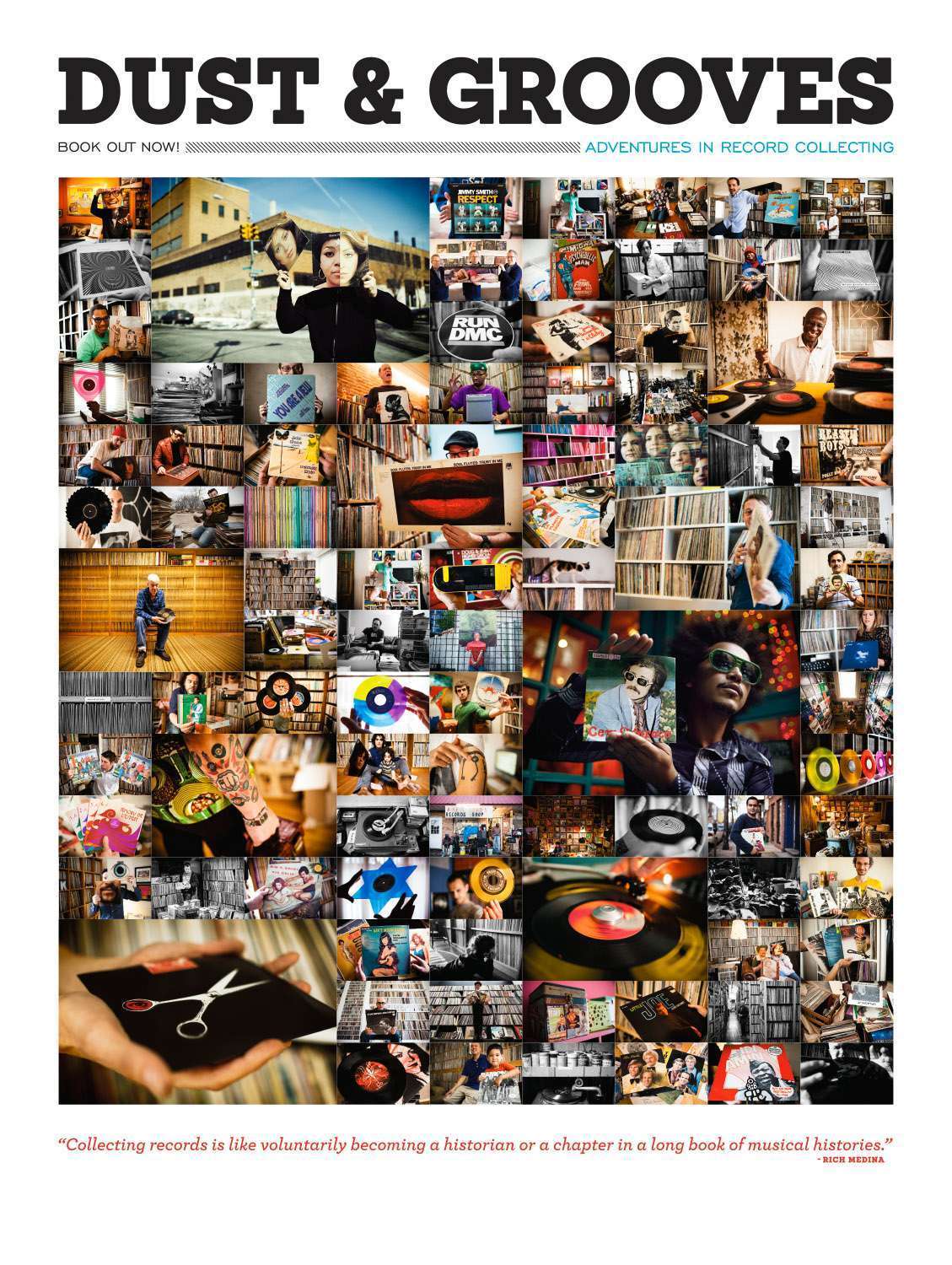 Official Dust & Grooves Photo Mosaic Poster