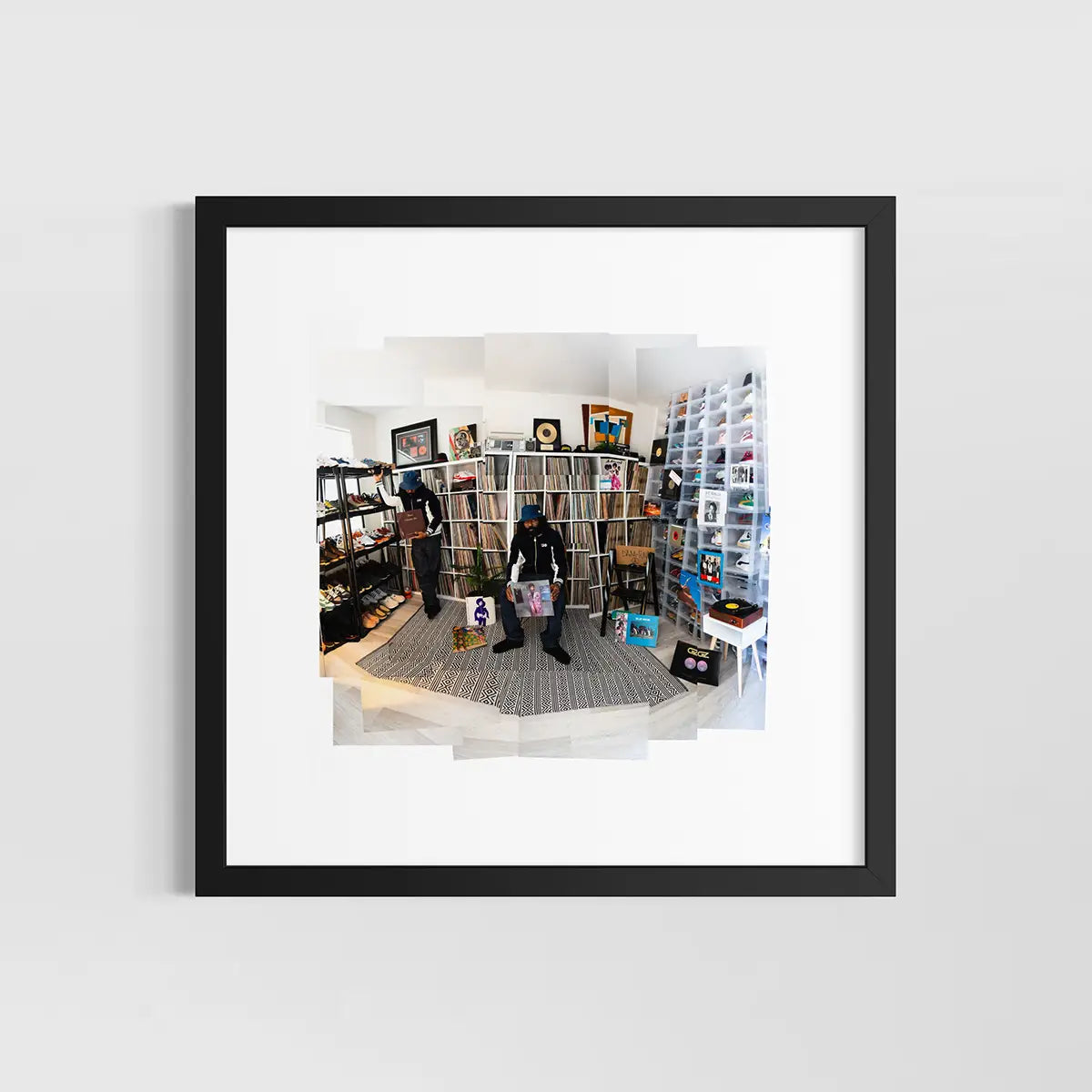 DaM FunK In His Record Room
