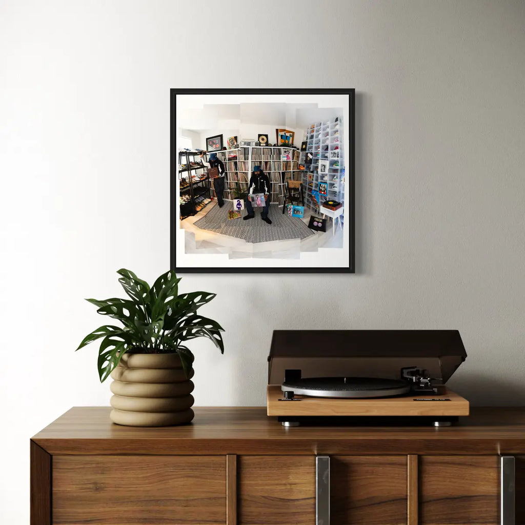 DaM FunK In His Record Room