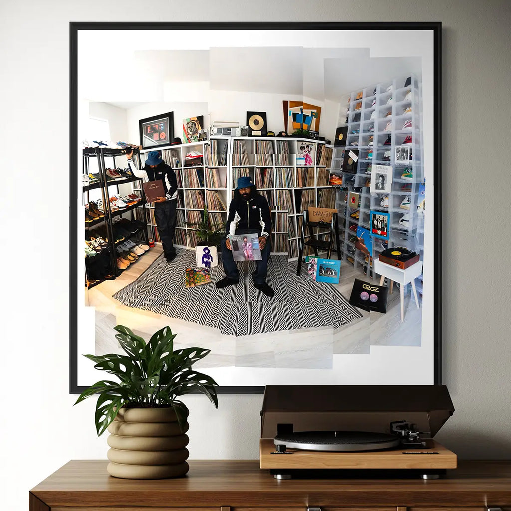 DaM FunK In His Record Room