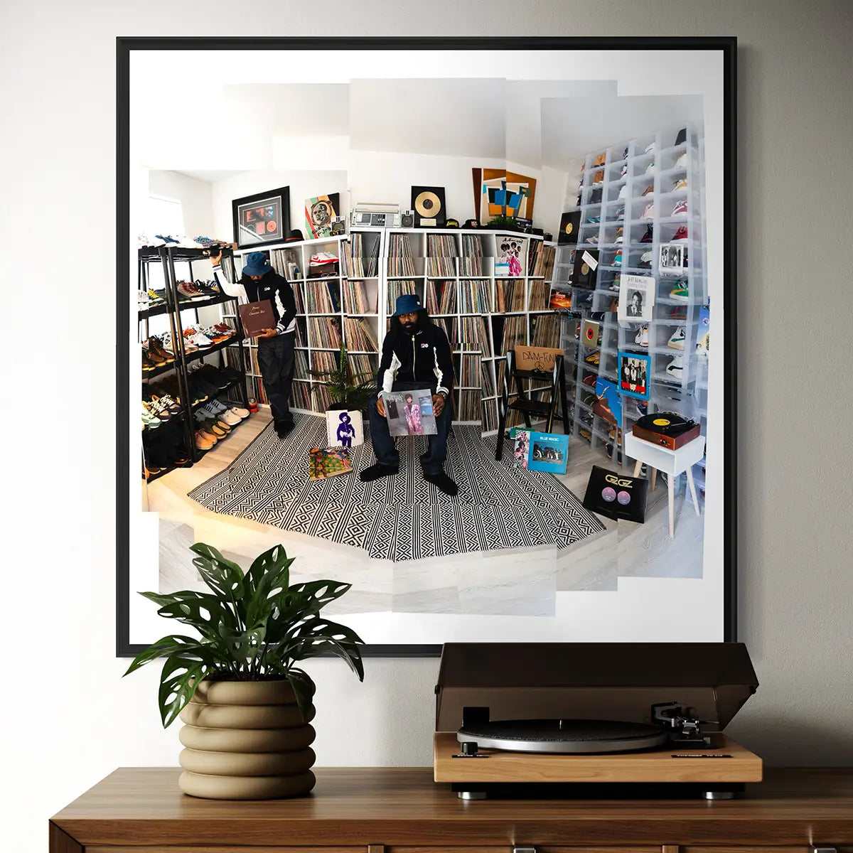 DaM FunK In His Record Room