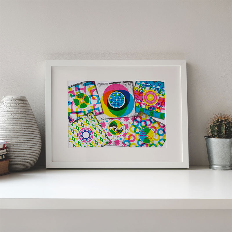 You Dig? Print. Fantasy 45s by Hannah Brown