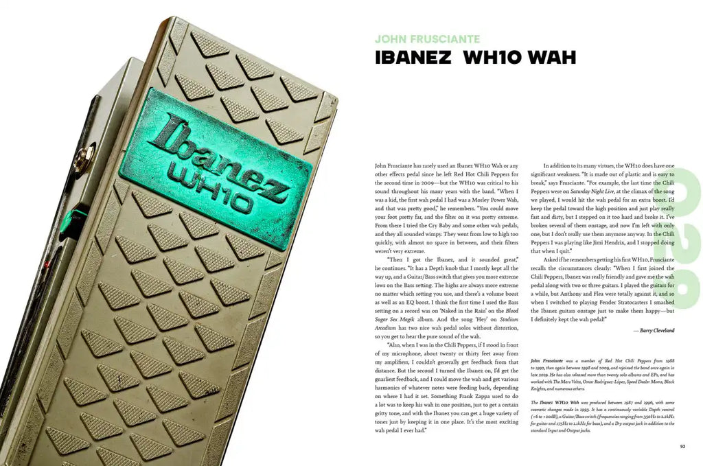 Stompbox: 100 Pedals of the World’s Greatest Guitarists  [Limited First Edition]