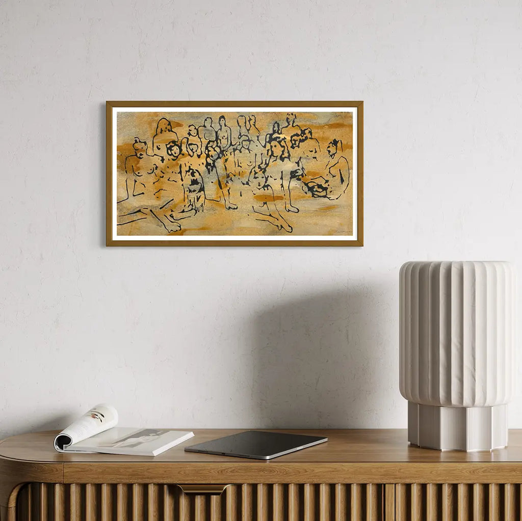 Naked City Study by Pia Dehne. You Dig? Print