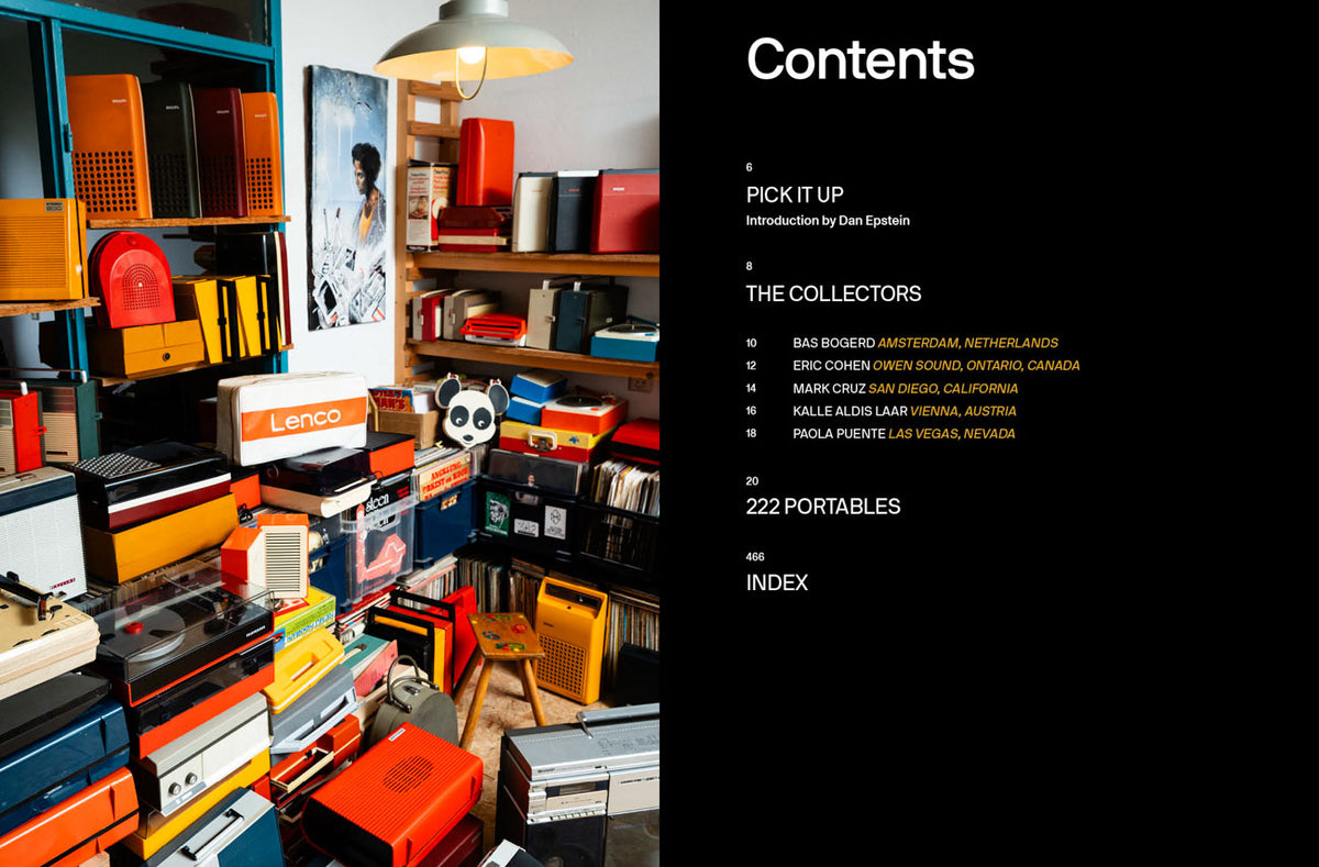 Portables: A Visual & Historical Exploration of 222 Vintage Portable Turntables - First Limited Edition