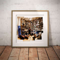 Questlove In Record Room - Photo Collage by Eilon Paz