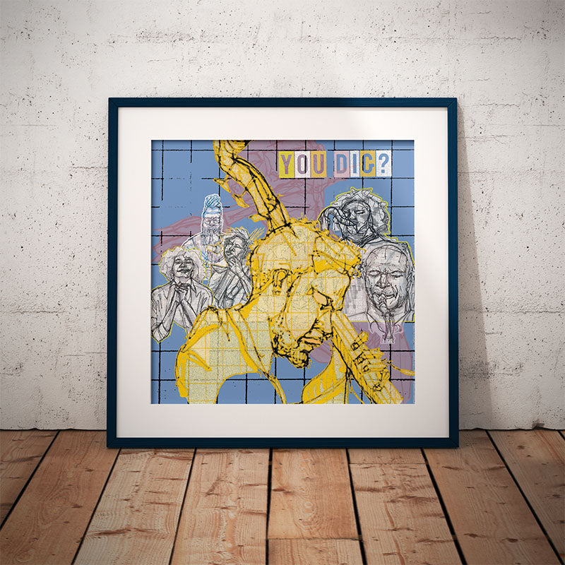 You Dig? Print. Soundpapered #02 by Rachel D. Abrams