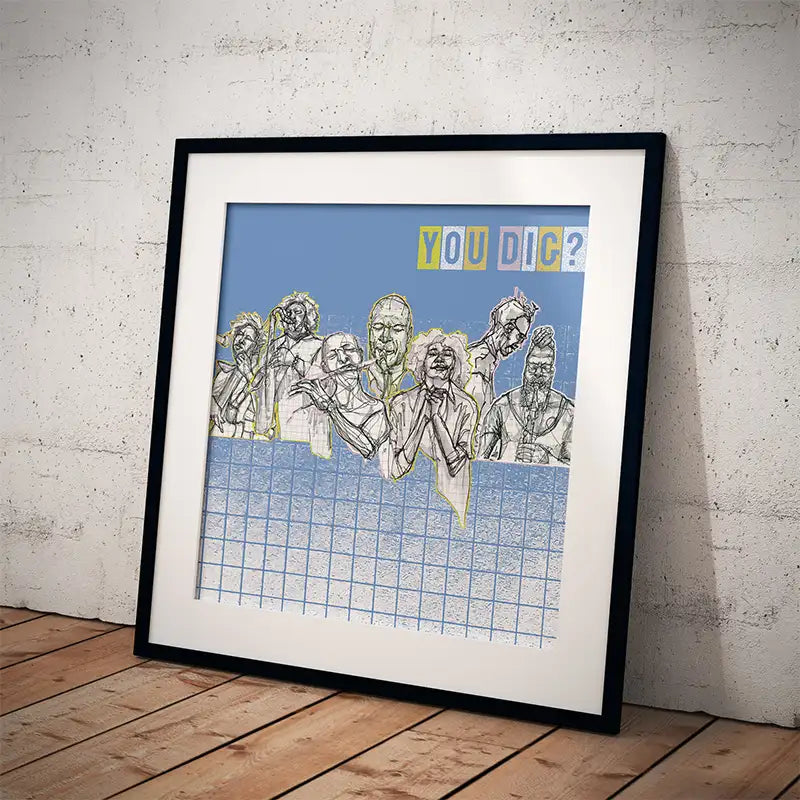 You Dig? Print. Soundpapered #01 by Rachel D. Abrams