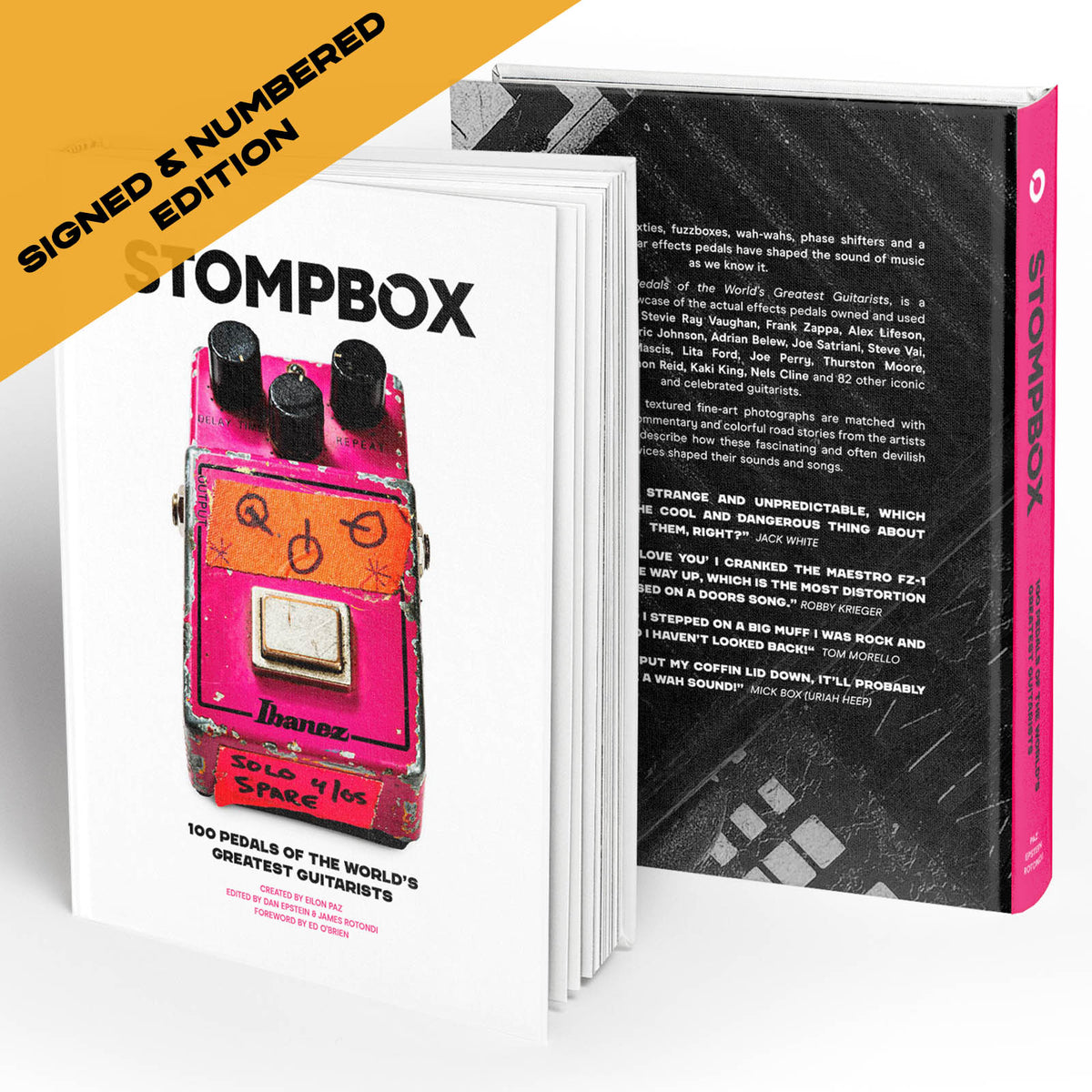 Stompbox: The Brick. Slipcased box set of Stompbox and Vintage & Rarities books [Signed and Numbered Limited First Edition]