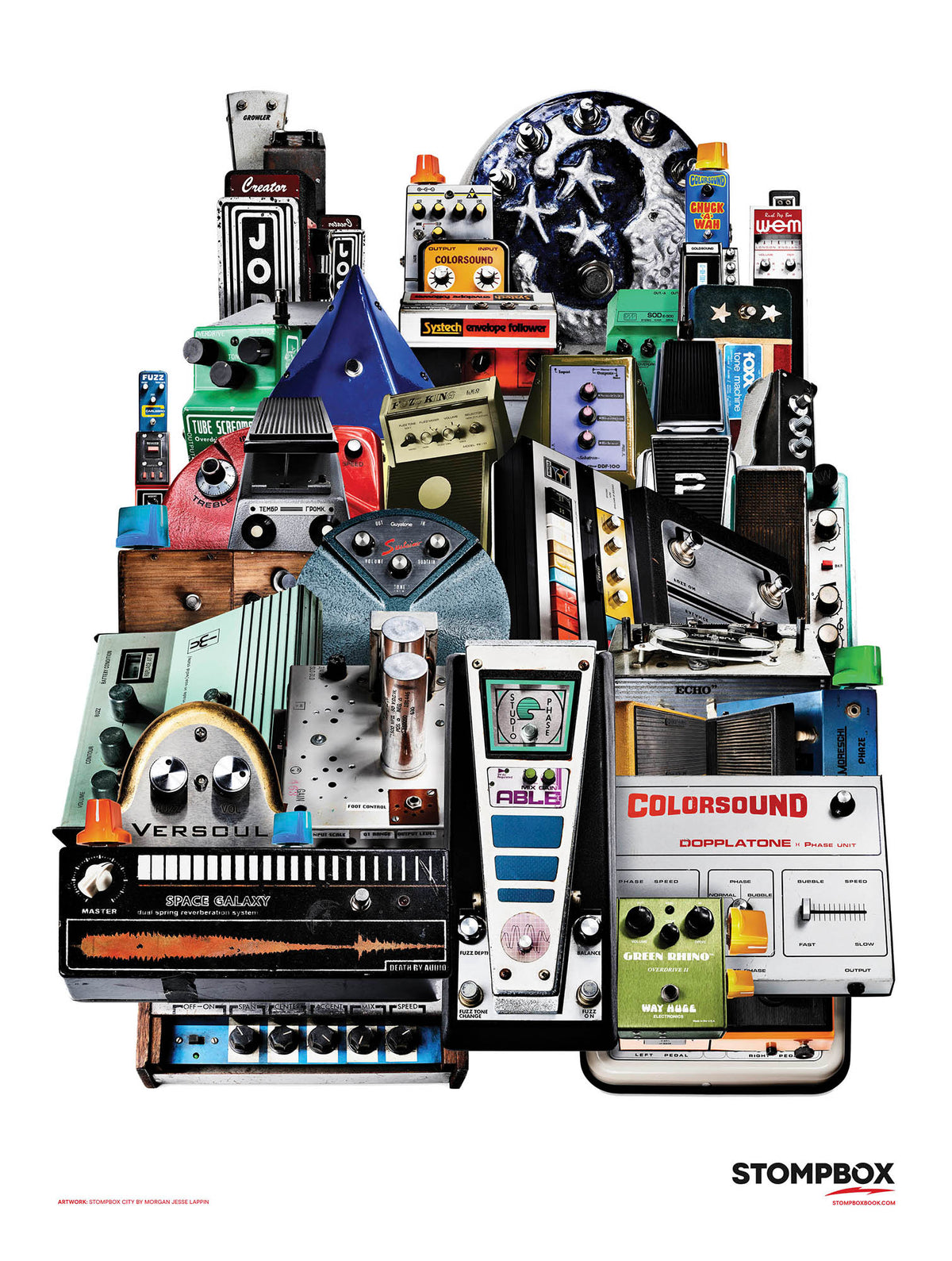 Stompbox City Poster