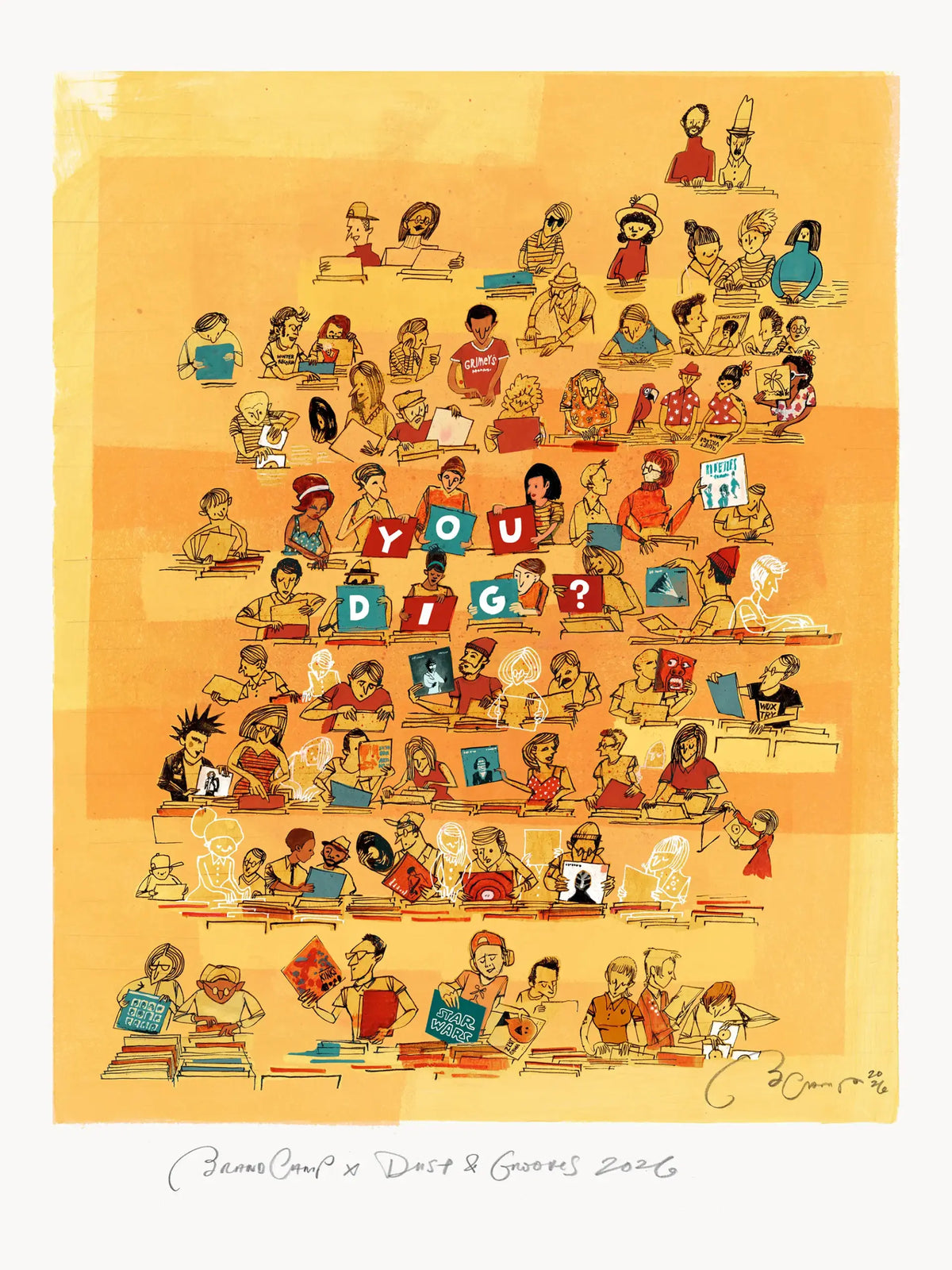You Enter This House, You Dig. You Dig? Print