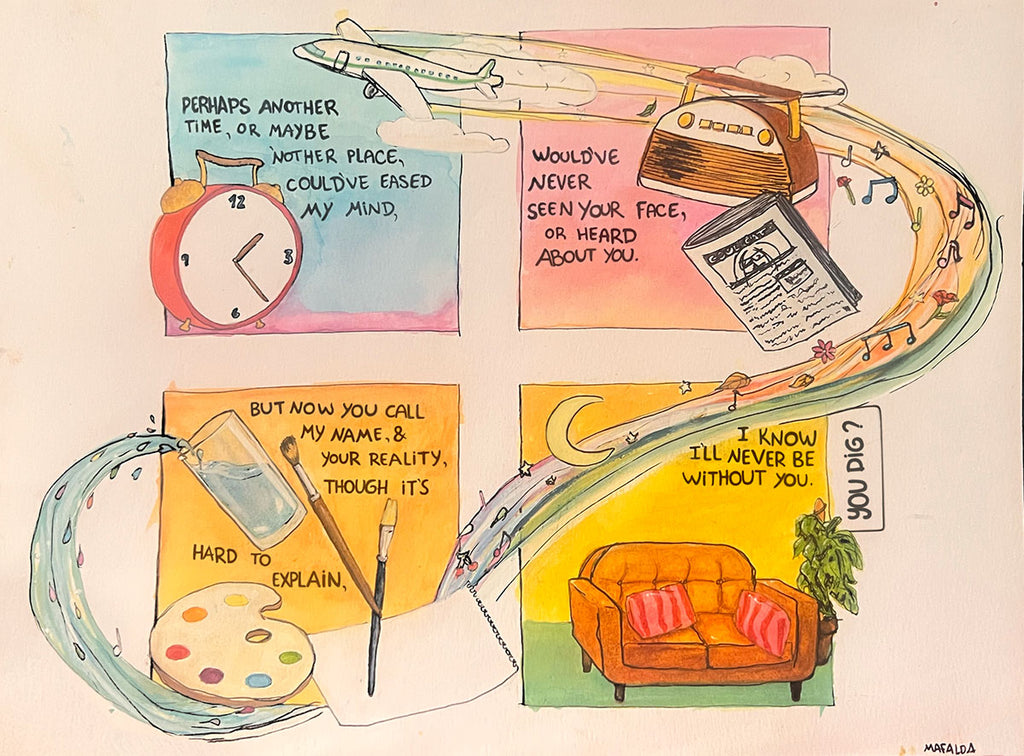 You Dig? Print. Me About You by Mafalda